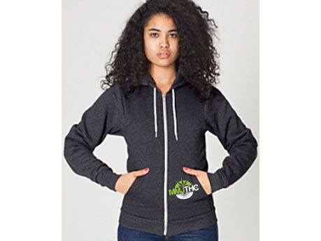 Charcoal Zip Up Womens image