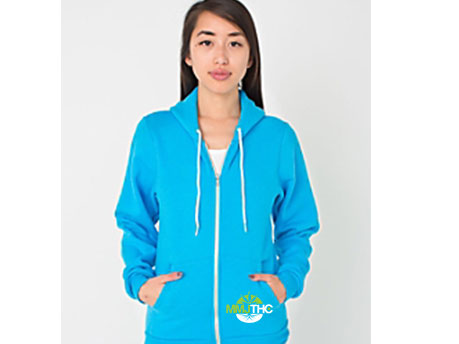 Blue Zip Up Womens image